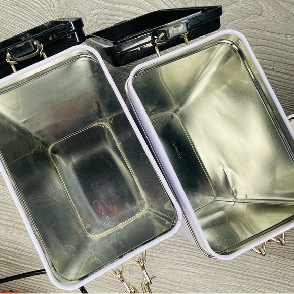 Rae Dunn Tin Recipe Box w/ 24 Cards sealable flour & tea decorative containers - Picture 8 of 16